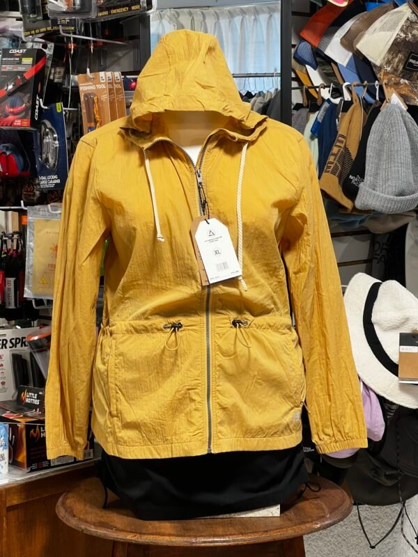 Chamarra Ligera Avalanche con Capucha y Ajuste en Cintura para Uso Diario