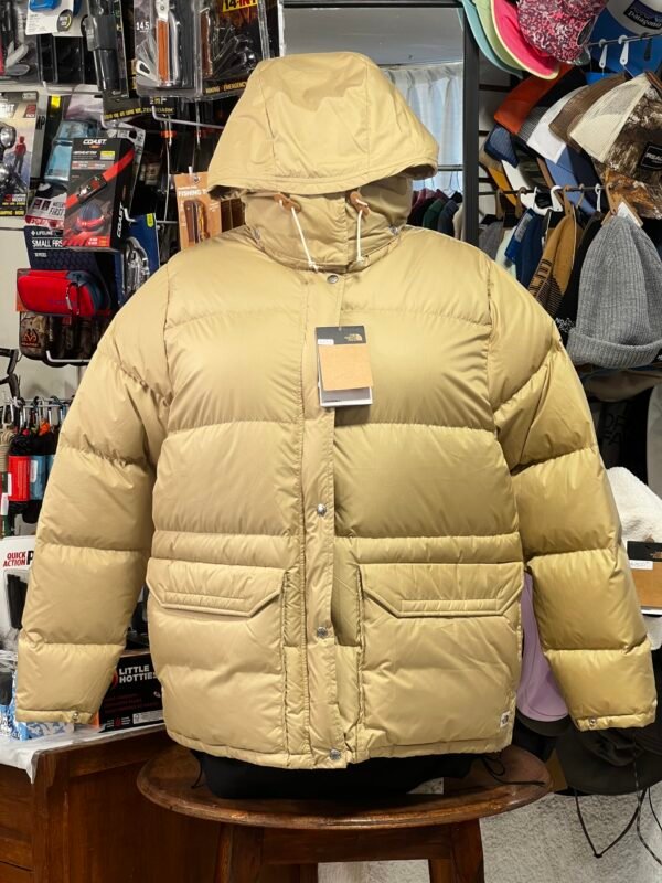 chamarra acolchada larga kenneth cole con capucha para clima frío