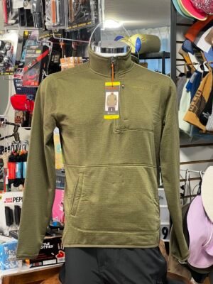 playera performance pebble beach de manga larga con cierre 1/4 zip