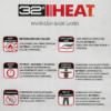 32 heat camiseta térmica manga larga para hombre