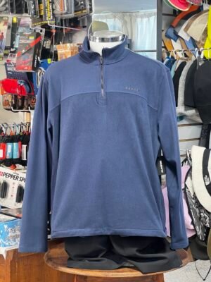 Fleece Azul Dakine con Cierre 1/4 para Clima Fresco