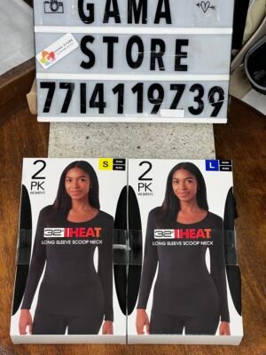32 heat camiseta térmica manga larga 32 heat camiseta térmica manga larga
