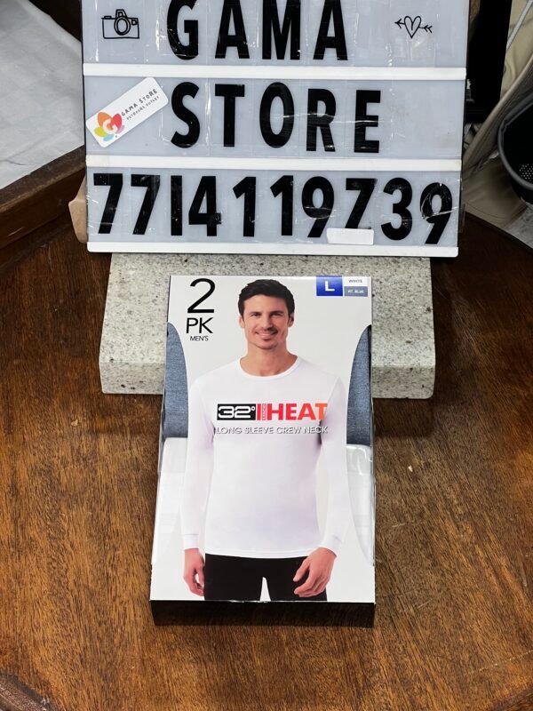 32 heat camiseta térmica manga larga 32 heat camiseta térmica manga larga