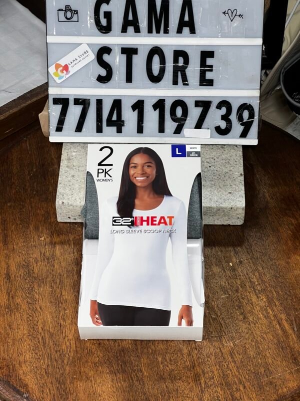 32 heat camiseta térmica manga larga 32 heat camiseta térmica manga larga