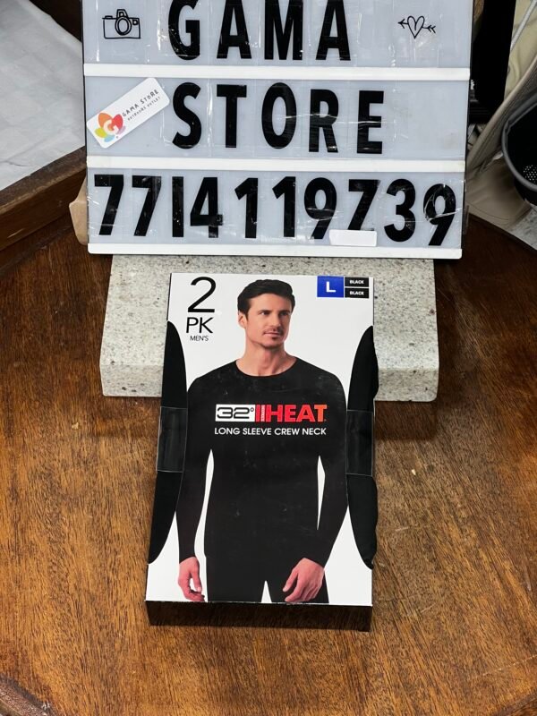 32 heat camiseta térmica manga larga para hombre 32 heat camiseta térmica manga larga para hombre