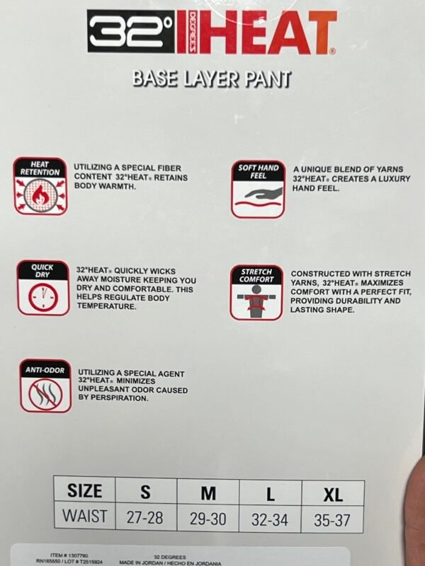 32 heat camiseta térmica manga larga 32 heat camiseta térmica manga larga