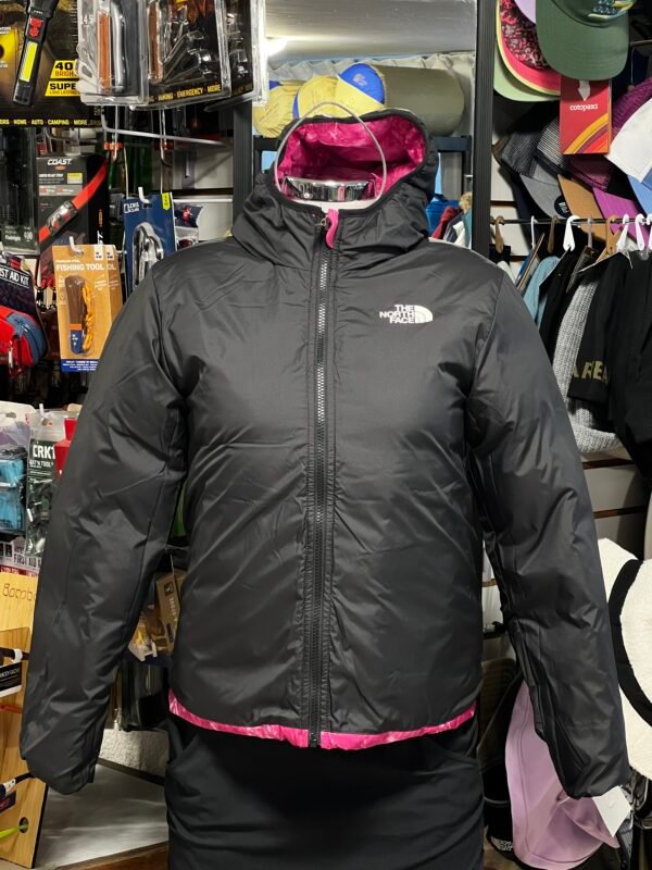 chamarra térmica reversible the north face con plumón 600 niña adolescente