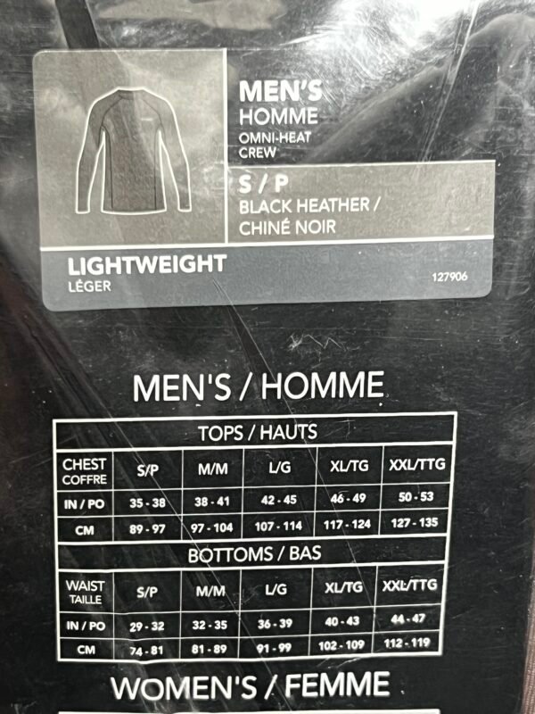 capa base térmica columbia omni heat lightweight – performance fit