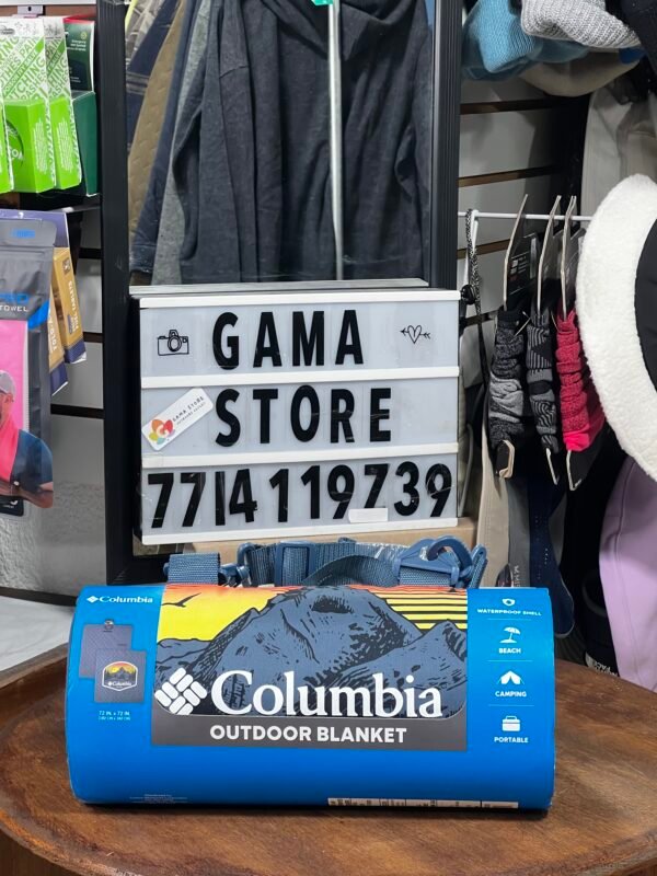 Manta Outdoor Columbia 72 x 72 in – Acolchada Impermeable Portátil