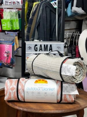 Manta para Camping Coleman y California Outdoor 80 x 80 in – Acolchada Multiuso