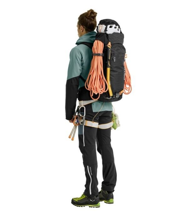 mochila técnica ortovox peak 35l – alpinismo profesional con swisswool