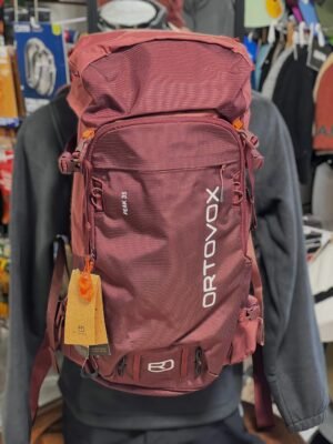 Mochila técnica Ortovox Peak 35L – Alpinismo y esquí de travesía con sistema Swisswool 3D y compartimento de seguridad para alta montaña en México