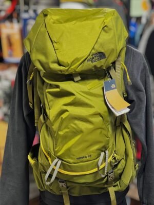 Mochila The North Face Terra 65L – Expedición y trekking multi-día con OPTIFIT, Dyno Lift System y acceso J-zip para volcanes y alta montaña en México