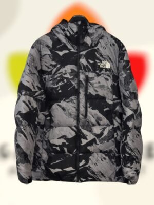 the north face campfire down jacket mountain print hombre xl.jpg