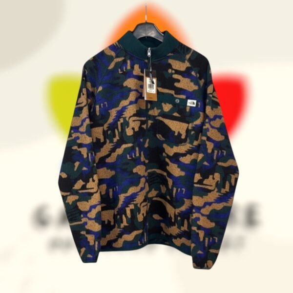 the north face printed gordon lyons 1 4 zip fleece black print hombre xxl.jpg