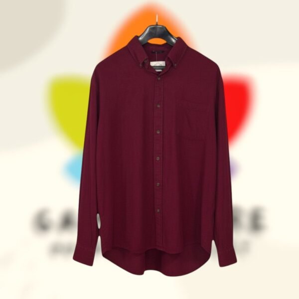 camisa manga larga classic fit burgundy hombre xl.jpg camisa manga larga classic fit burgundy hombre xl.jpg