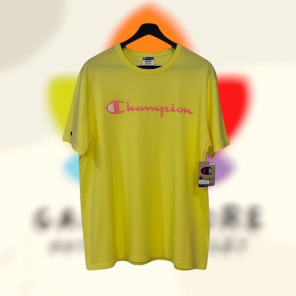 champion script logo tee yellow hombre xl.jpg champion script logo tee yellow hombre xl.jpg