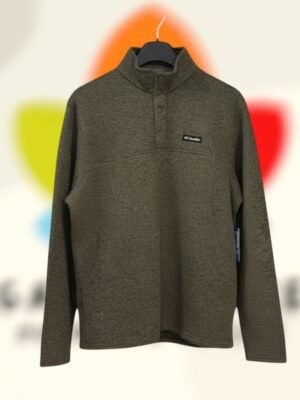 columbia alto pass half snap fleece olive hombre xl.jpg