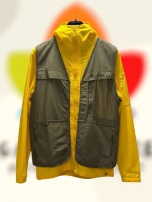 columbia cortaviento utility amarillo oliva hombre.jpg
