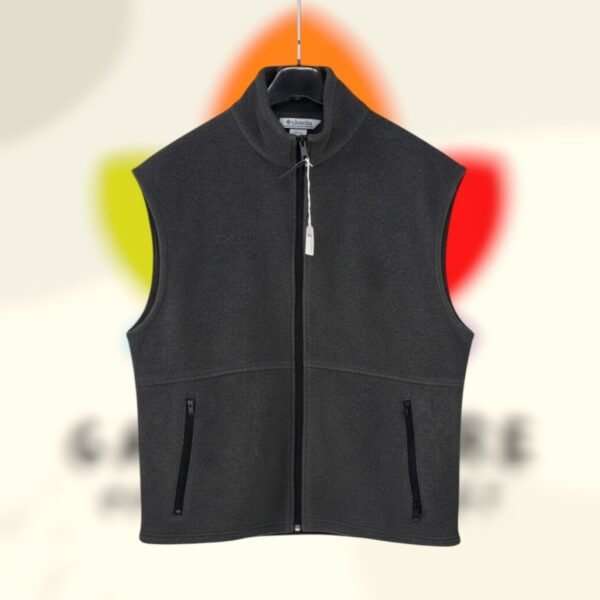 columbia fleece vest gray hombre xl.jpg