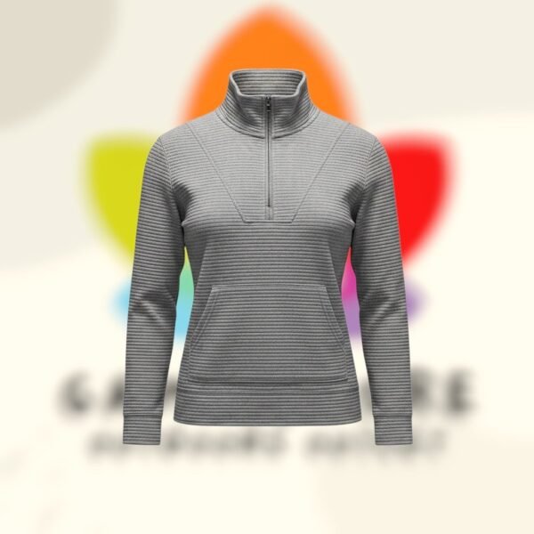 kirkland signature ladies ottoman half zip sweatshirt gris mujer m.jpg kirkland signature ladies ottoman half zip sweatshirt gris mujer m.jpg