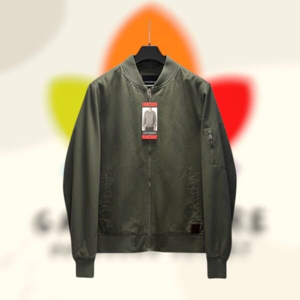 lucky brand cotton bomber jacket green hombre m.jpg
