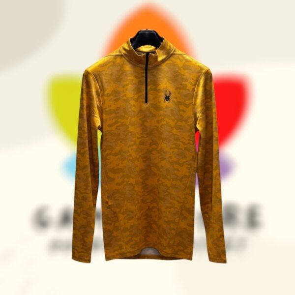 spyder active quarter zip baselayer camo amarillo hombre m.jpg spyder active quarter zip baselayer camo amarillo hombre m.jpg