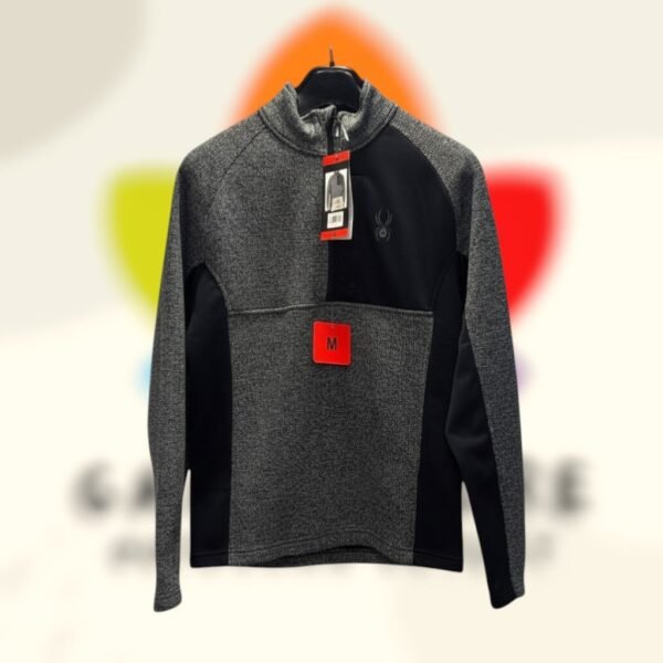spyder gait half zip jacket gray black hombre m.jpg spyder gait half zip jacket gray black hombre m.jpg