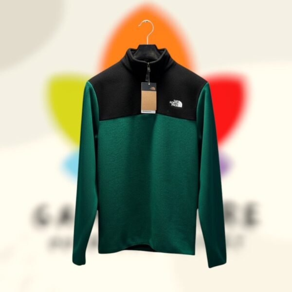 the north face anchor quarter zip fleece verde hombre s.jpg