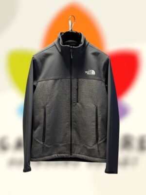 the north face jacket fleece gris negro hombre s.jpg