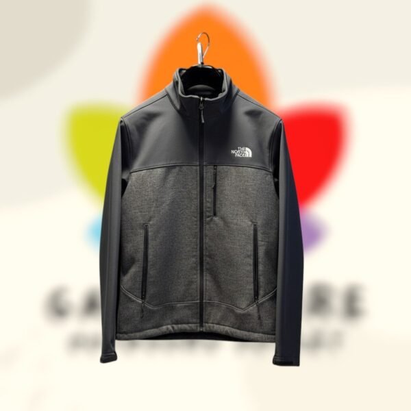 the north face jacket fleece gris negro hombre s.jpg