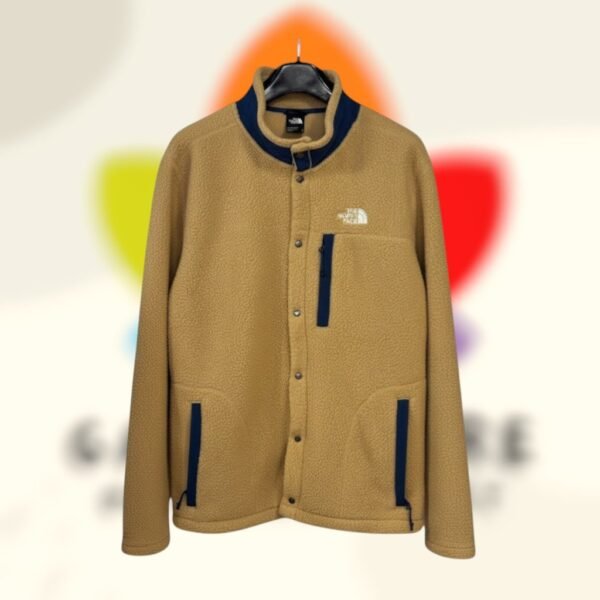 the north face parkview fleece jacket khaki stone hombre xl.jpg